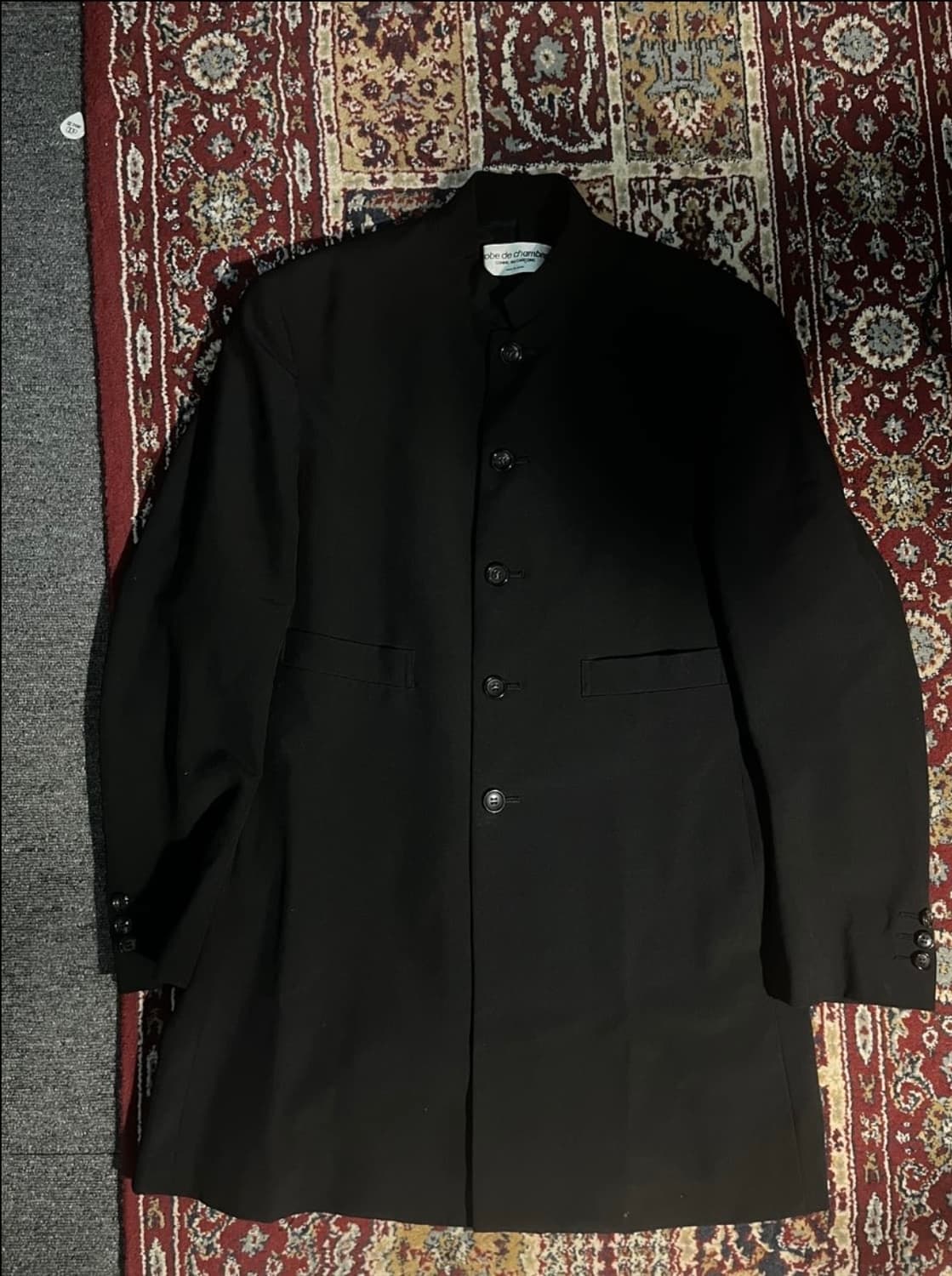 꼼데가르송 테일러드 스탠드 카라 코트 상품이미지1