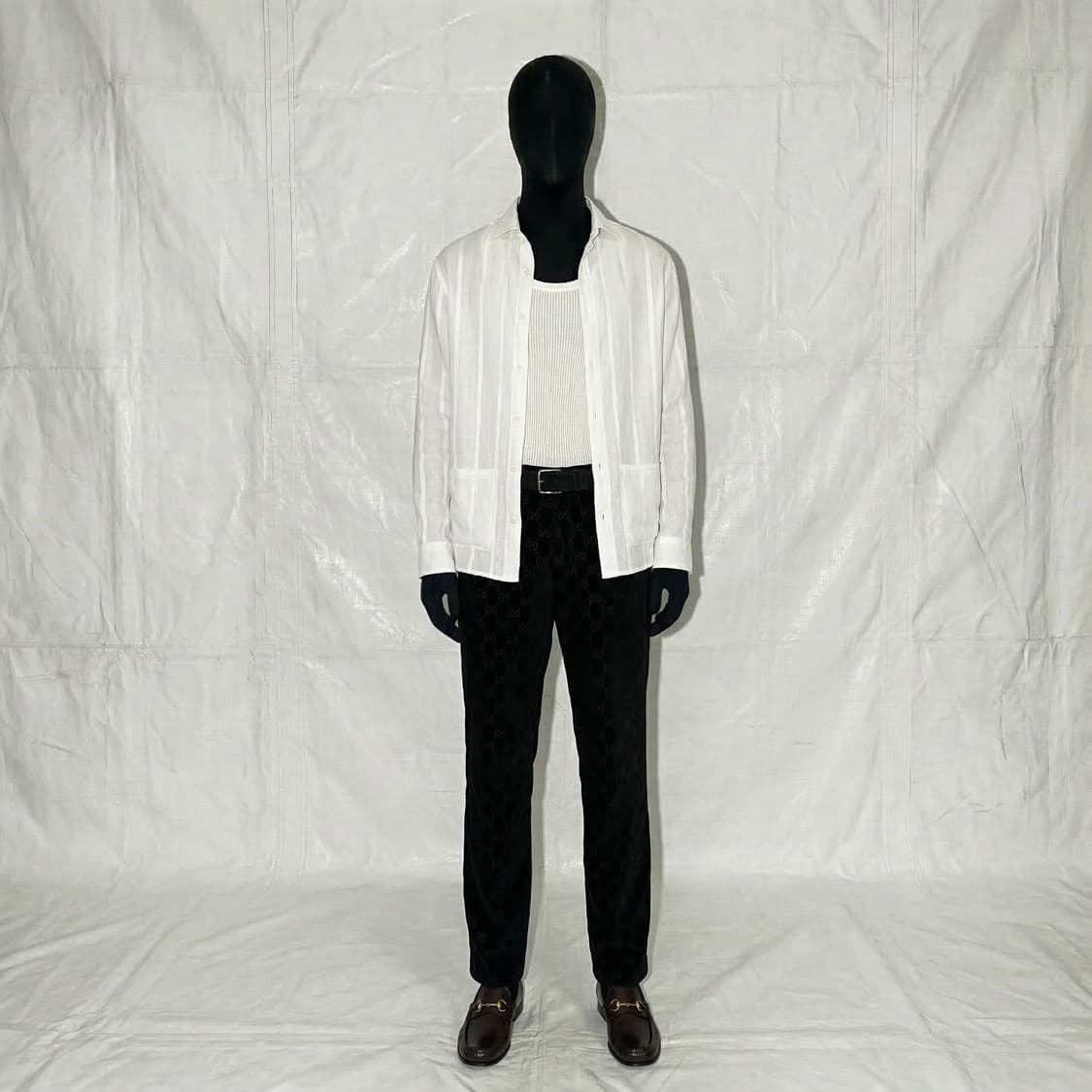 gucci velvet tailored pants 상품이미지1