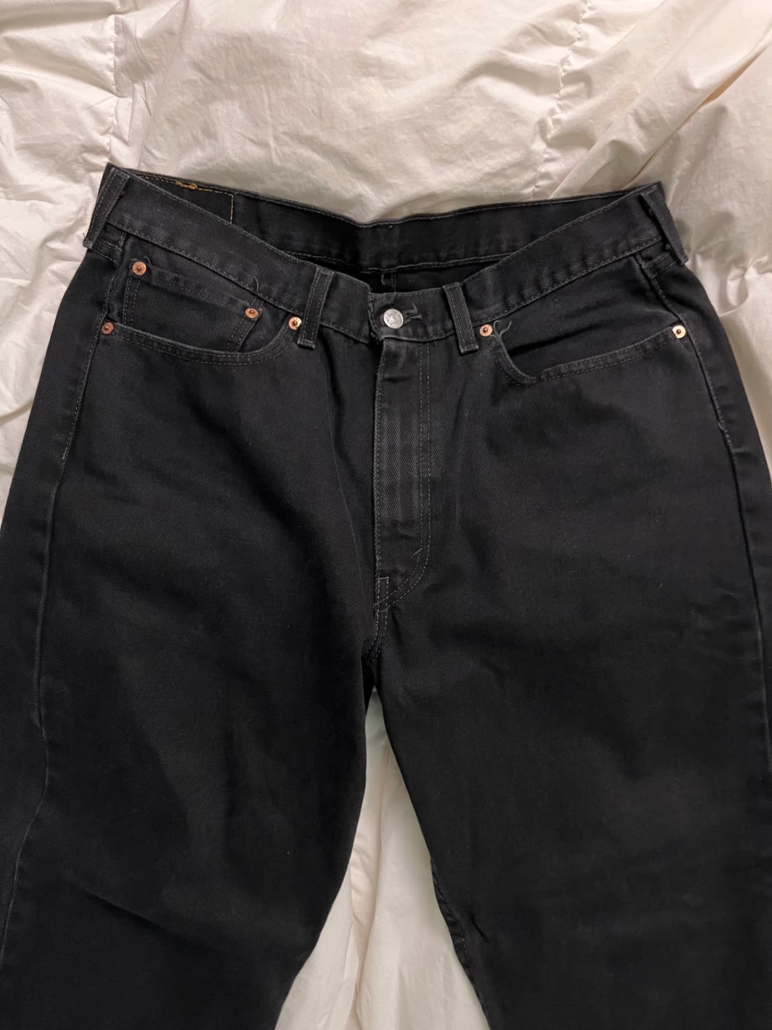 00’s Vintage Levis 550 Black 상품이미지2