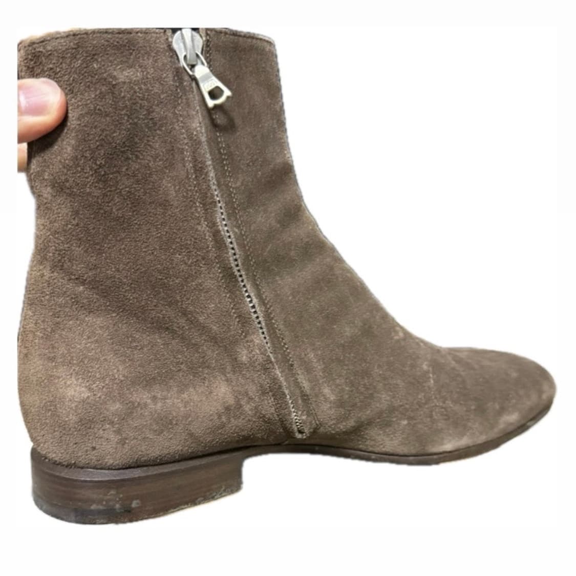 드리스 반 노튼 스웨이드 부츠 상품이미지3