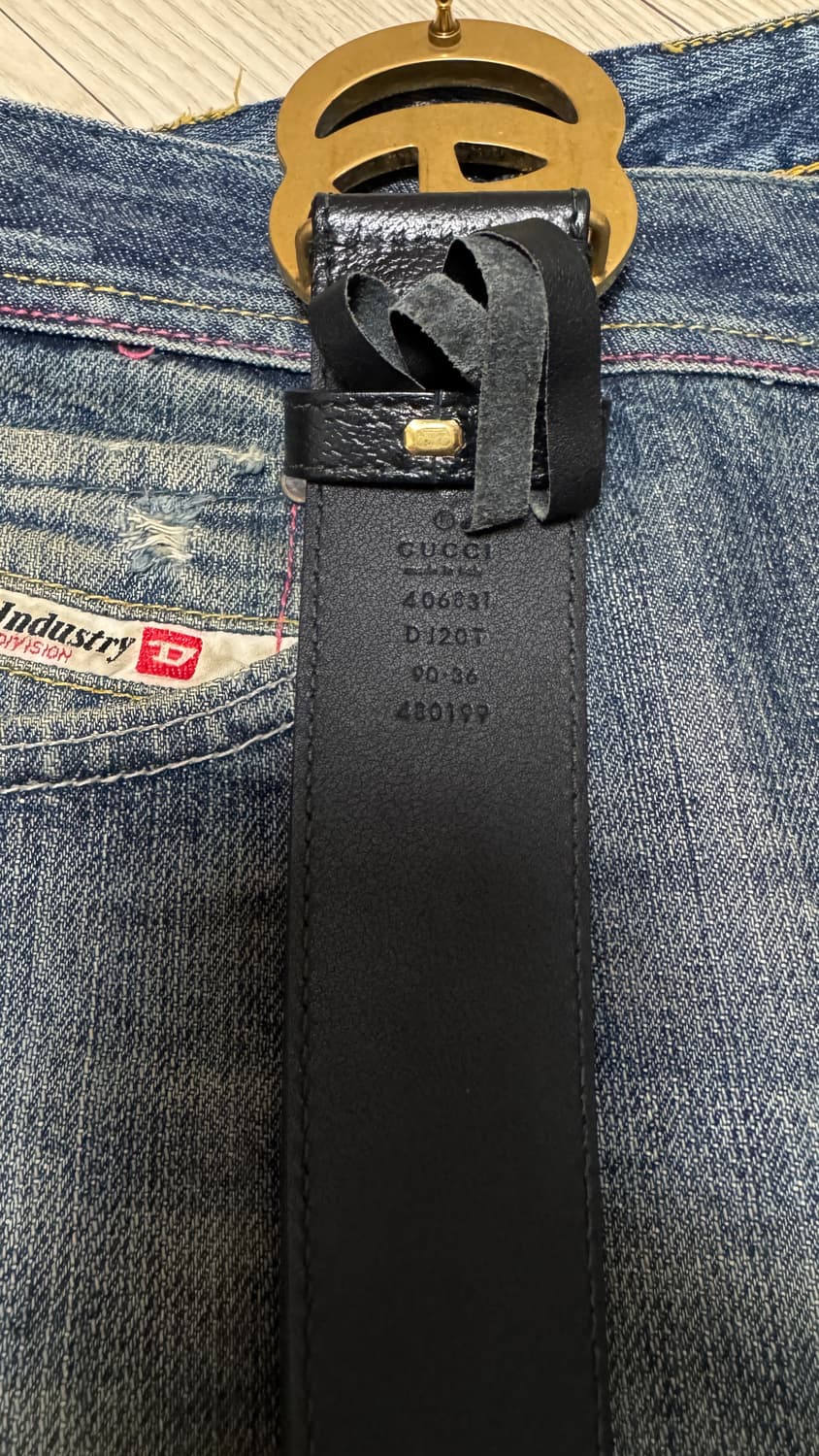 구찌 마몬트 벨트 팝니다 90/36 상품이미지3