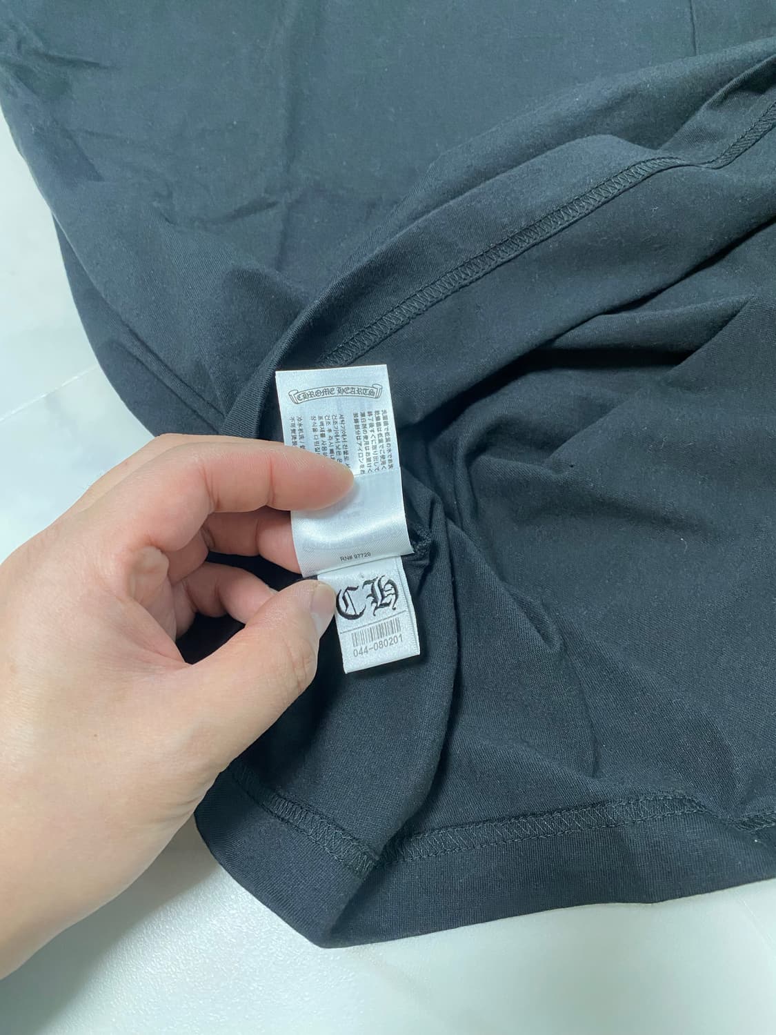 (새상품/신상품) 크롬하츠 넥로고 롱슬리브 상품이미지6