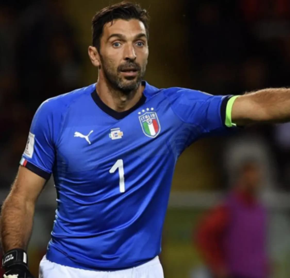 18-19 이탈리아 홈 선수지급용 No.1 지안루이지 부폰 상품이미지10