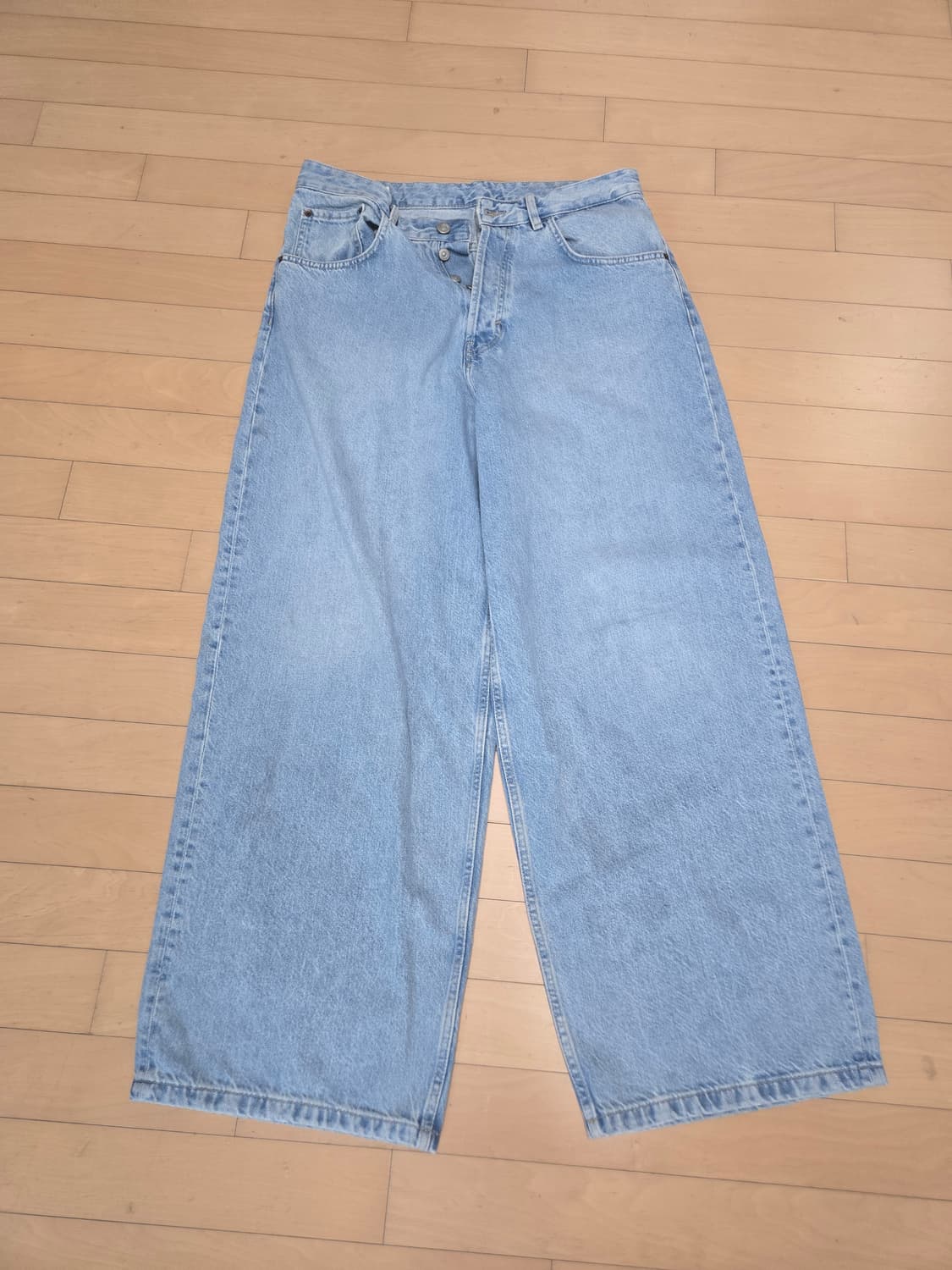 ZARA 와이드 데님 팬츠 EUR42 34인치 상품이미지2