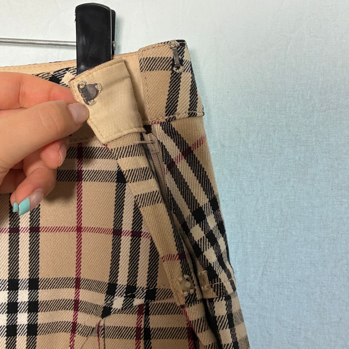 Burberry 블루라벨 버클 스커트 상품이미지3