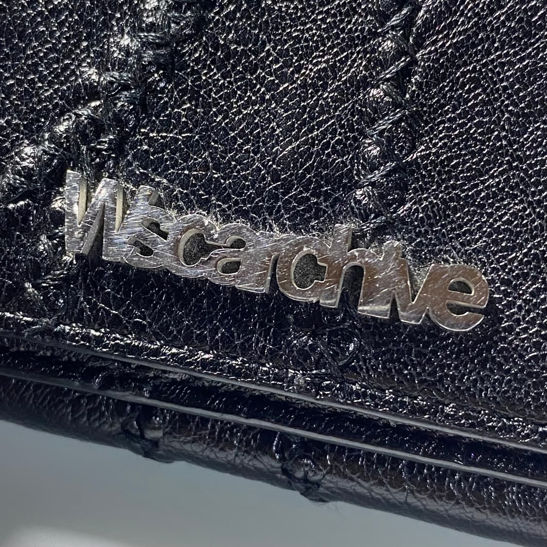 [정품] 더블에스씨 아카이브  패치하프 컴팩트 카드지갑 상품이미지2