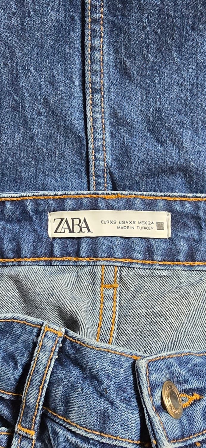 자라 데님 롱 스커트 XS 상품이미지3