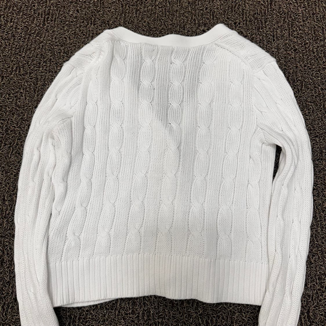 POLO 폴로 랄프로렌 신상 여성 가디건 화이트 S 상품이미지9