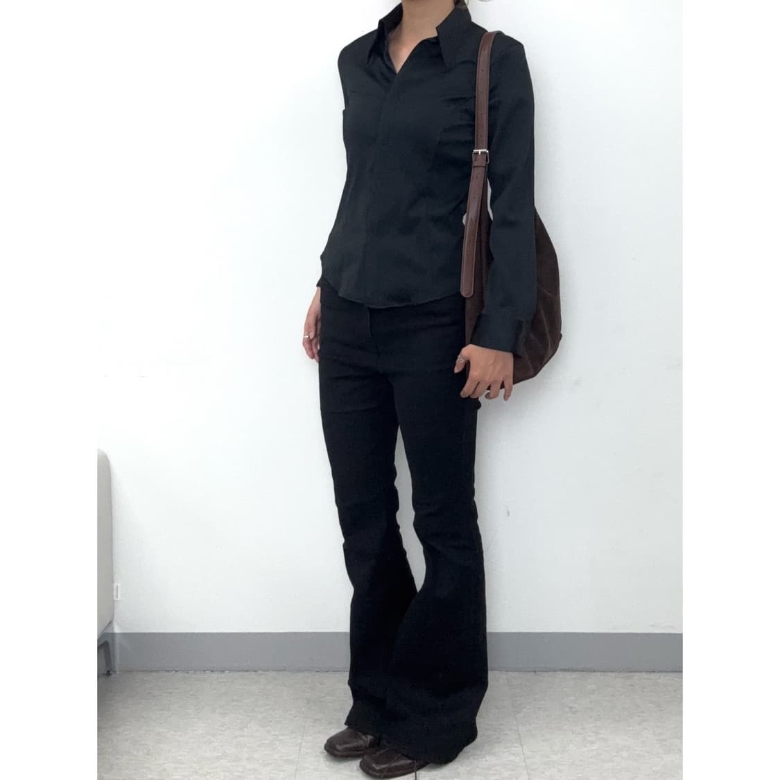 빈티지 블랙 셔츠 상품이미지2