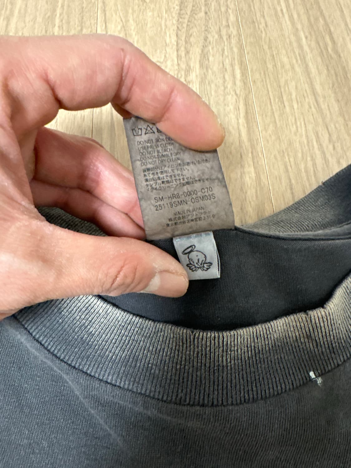 네이버후드 x 세인트 마이클 STHD 피어리스 티셔츠 블랙 XXL 상품이미지3