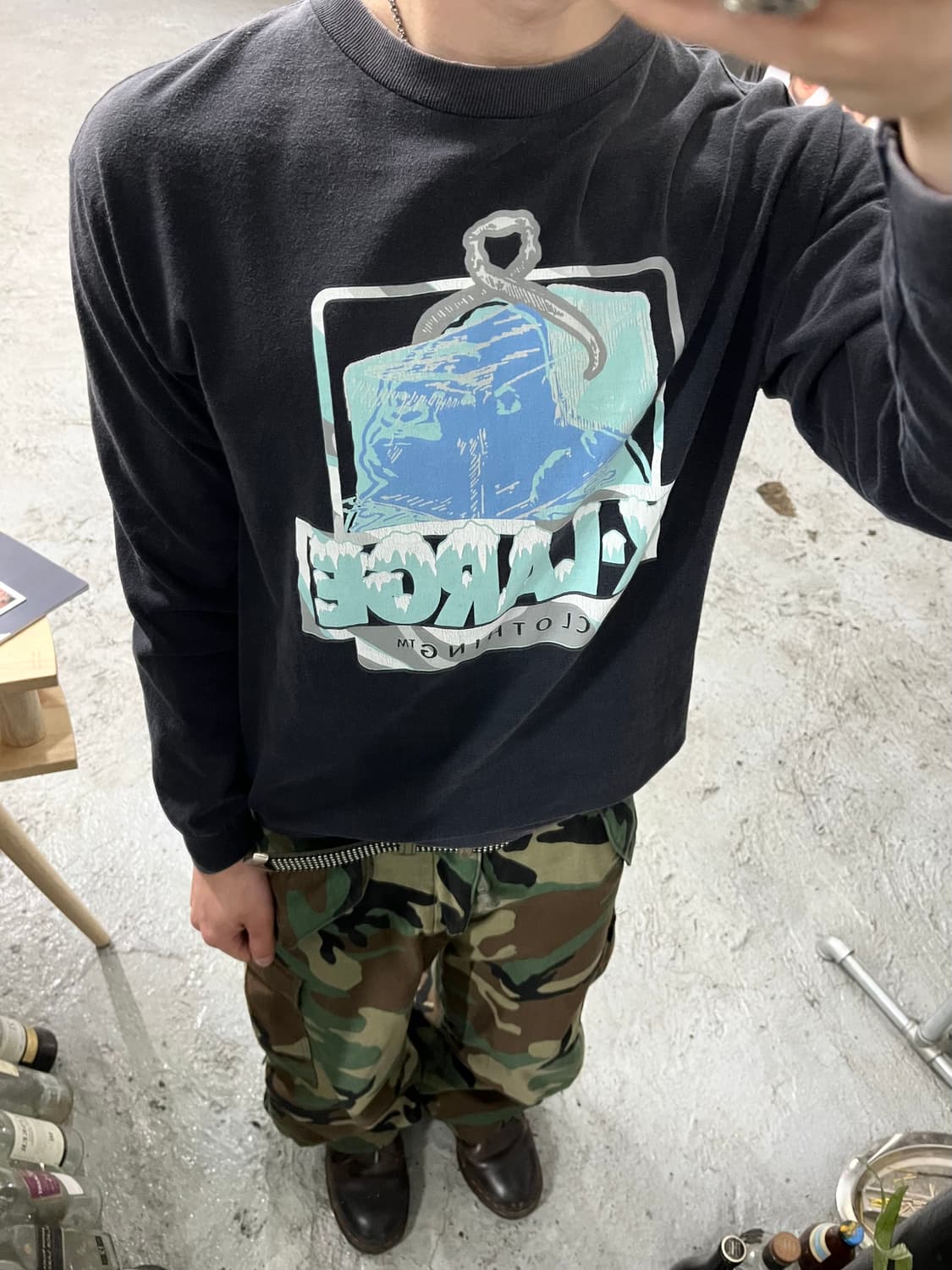 Old X-LARGE faded long slv 🇲🇽 상품이미지4