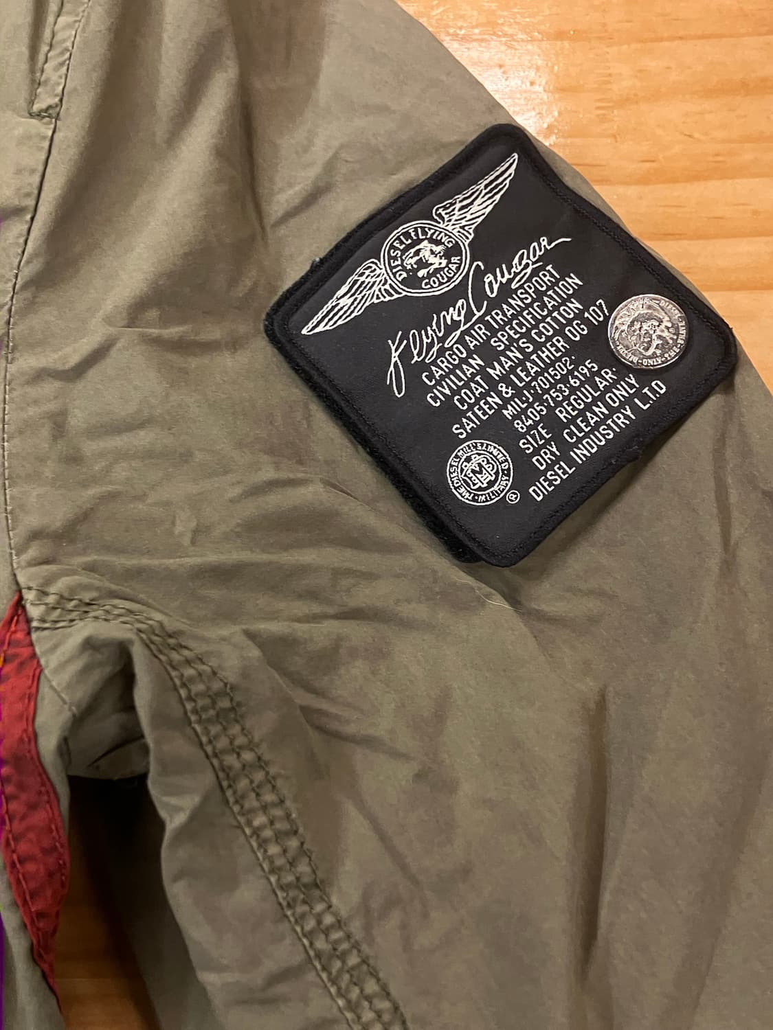 디젤 자켓 카키 #csz1822  상품이미지3