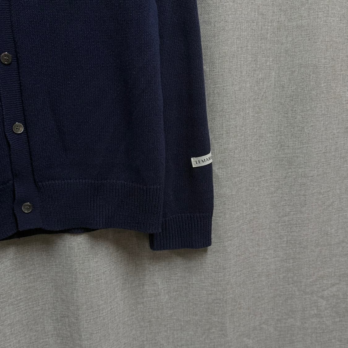[M/오버핏] 르마드(LEMARD) 라운드 니트 가디건 상품이미지4