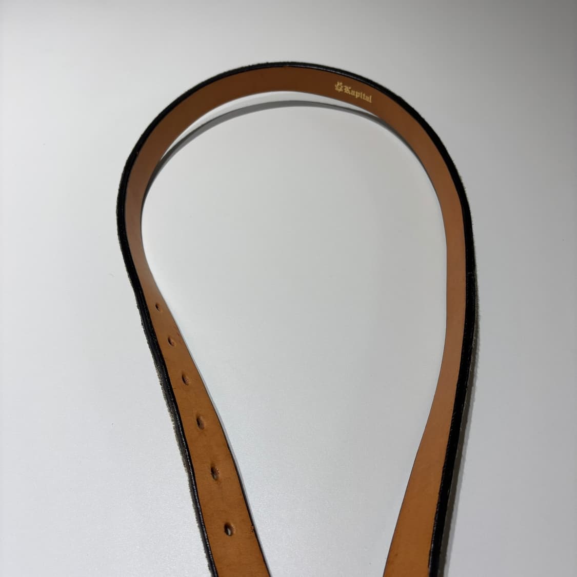 kapital 캐피탈 레오파드 송치 벨트 상품이미지5