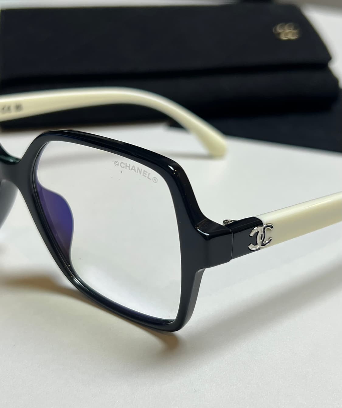샤넬 스퀘어 안경 상품이미지3