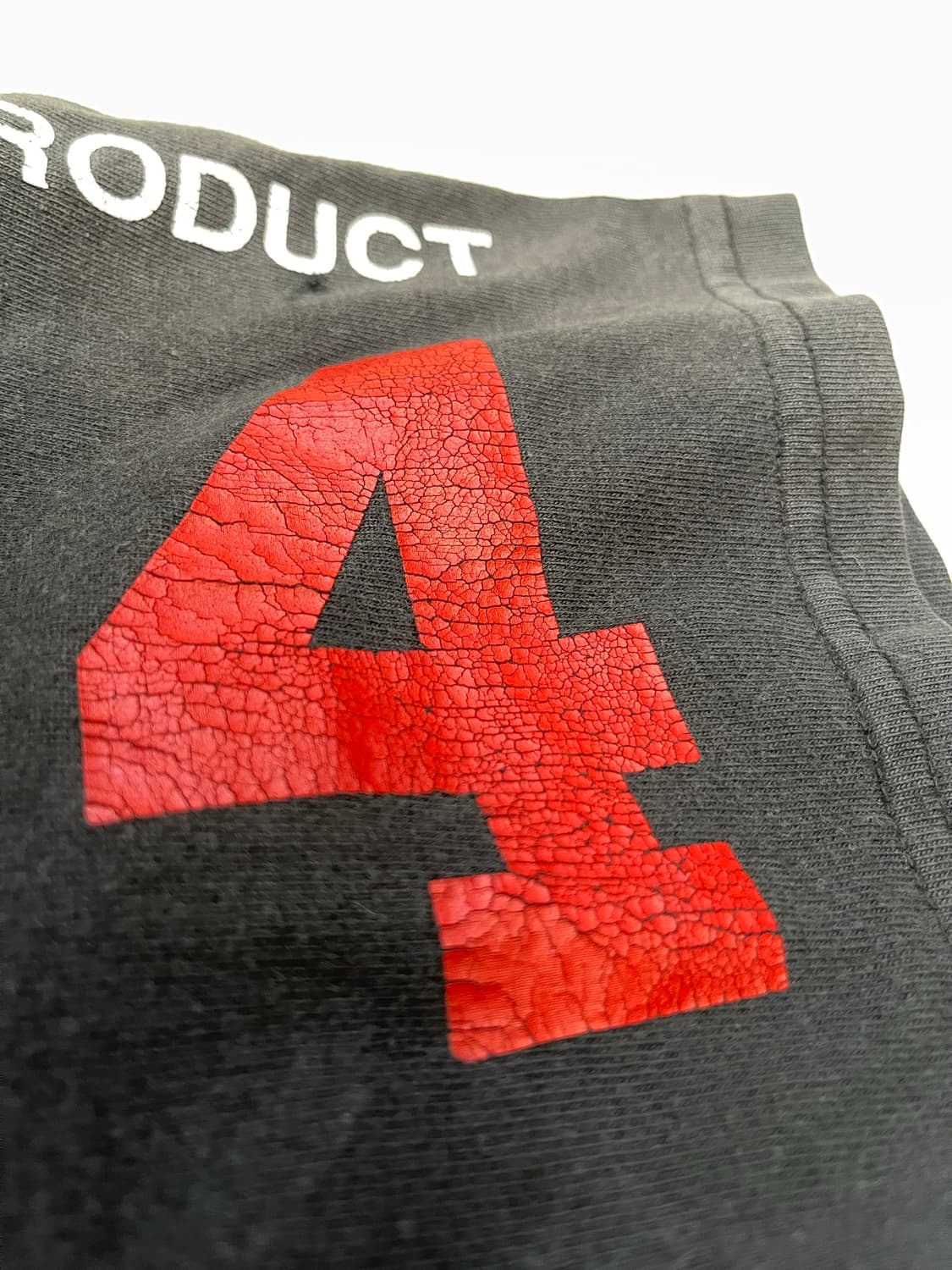 REALBVOICE 34 Crack Printing T-shirt 상품이미지5