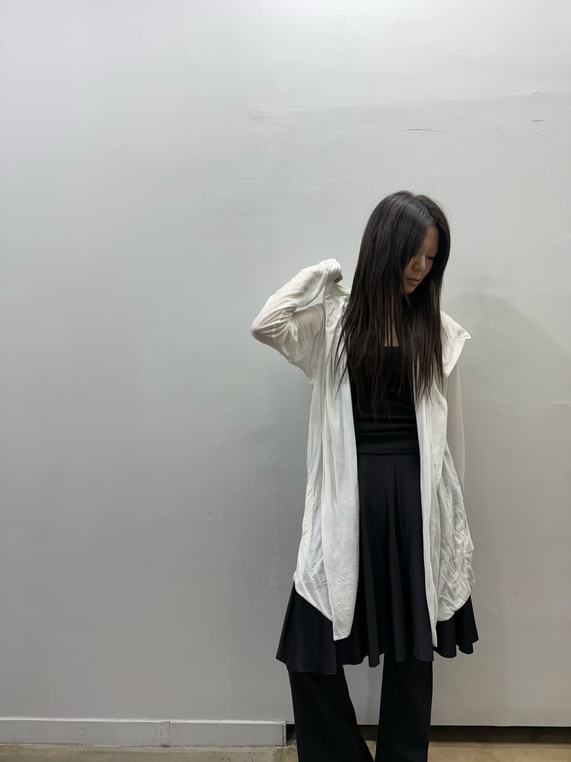 헬무트랭 오픈 후디 가디건 상품이미지2