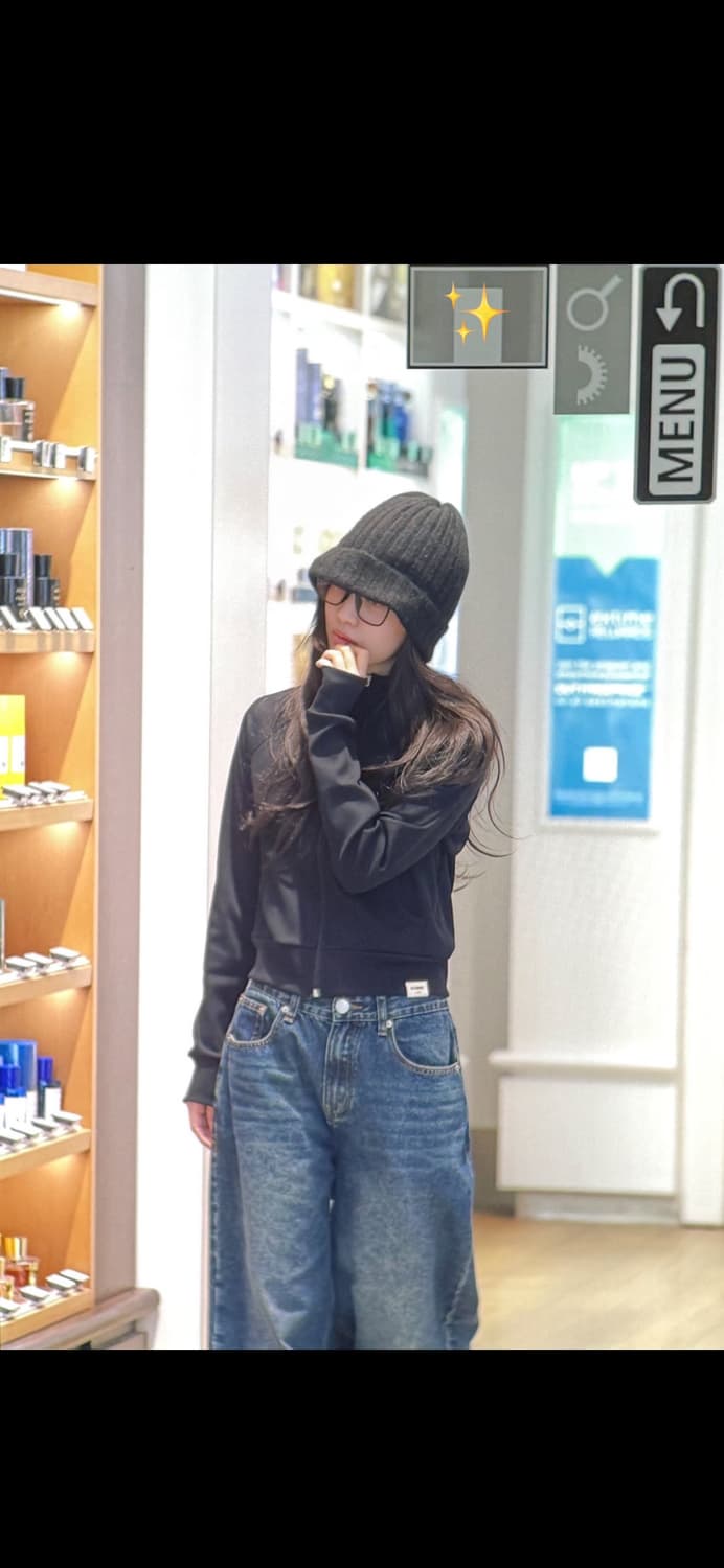 밀로우먼 워시드 데님팬츠(새상품) 상품이미지4