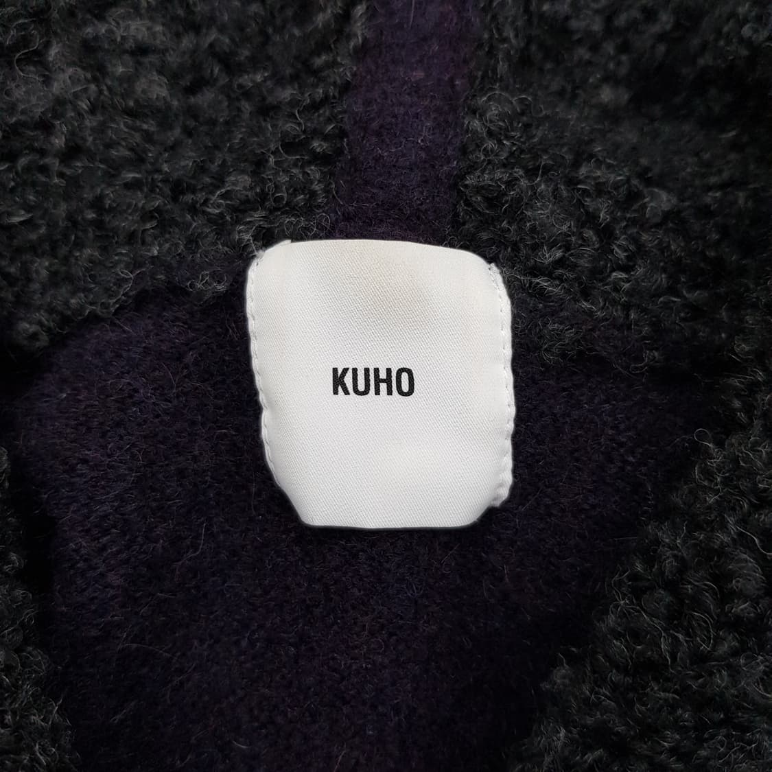 구호(KUHO) 2020 네이비 후드 니트 원피스 S사이즈 상품이미지6
