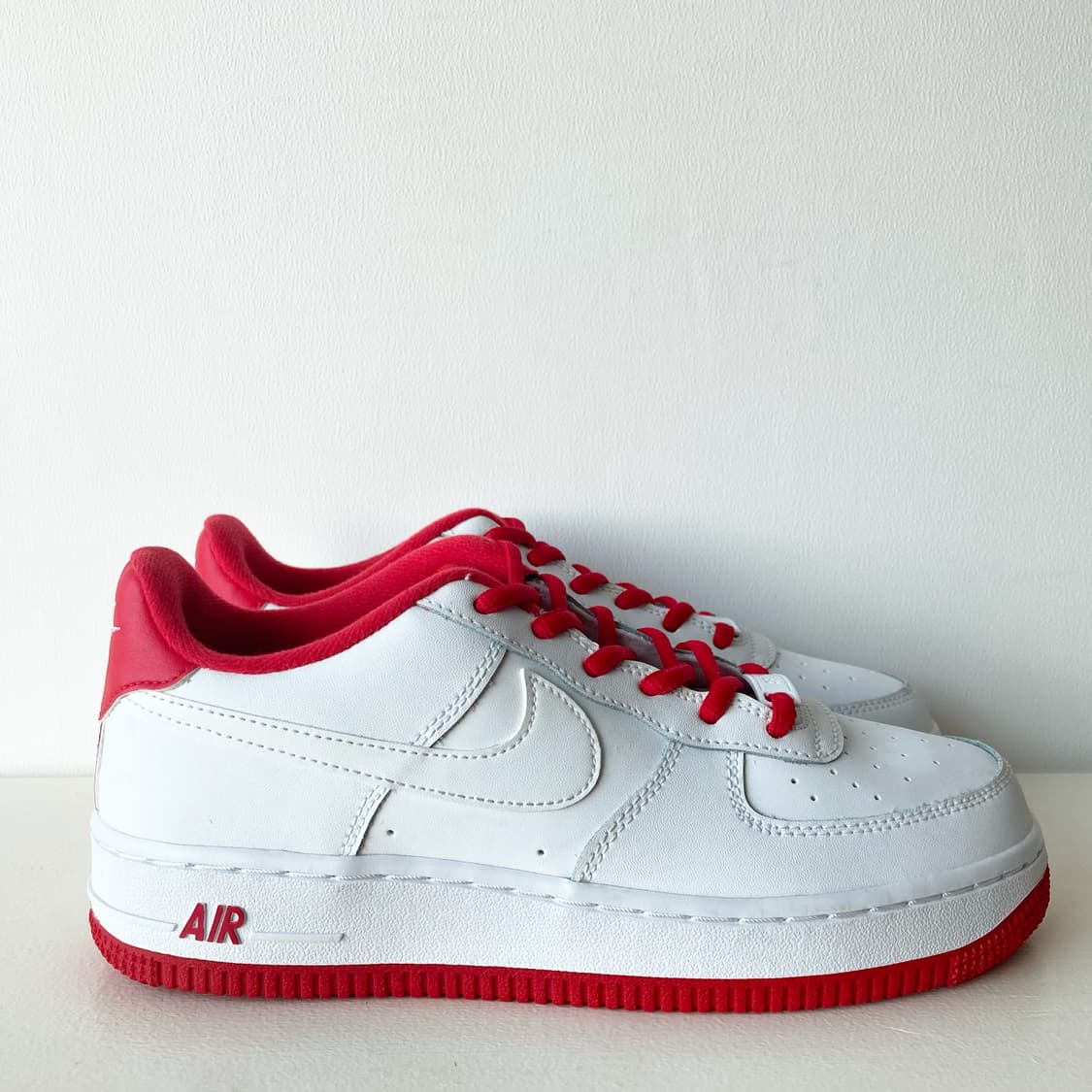 나이키 에어포스 1 로우 ‘화이트/레드’ 상품이미지5