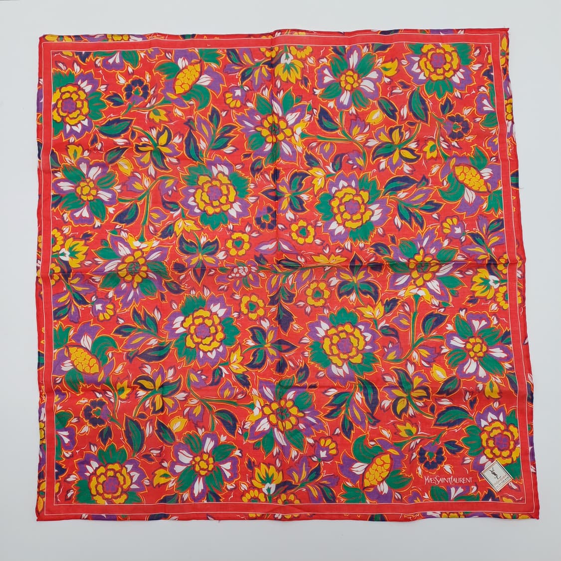 YSL 입생로랑 손수건 스카프 [BSFC10751-217-05] 상품이미지4