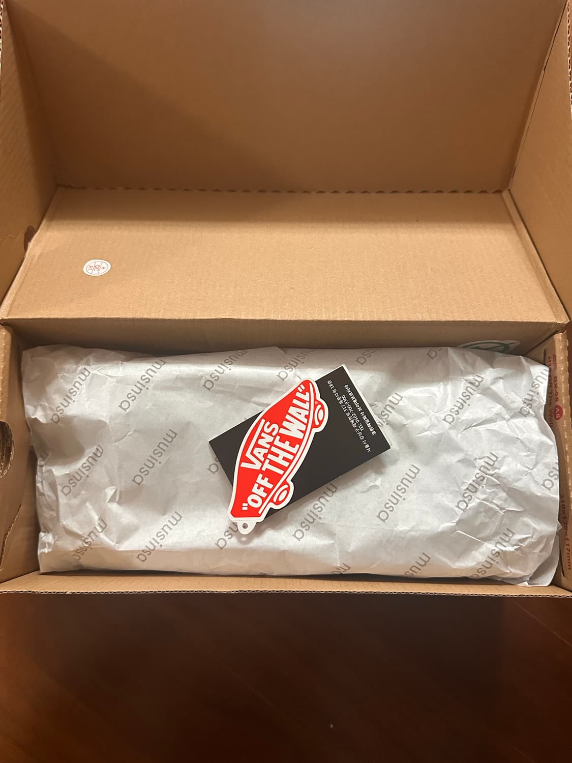 반스 어센틱 블랙 새상품 상품이미지3