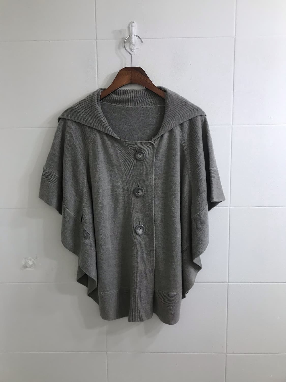 민트 자켓 하구미 모리 케이프 레이스 코디세트 상품이미지6