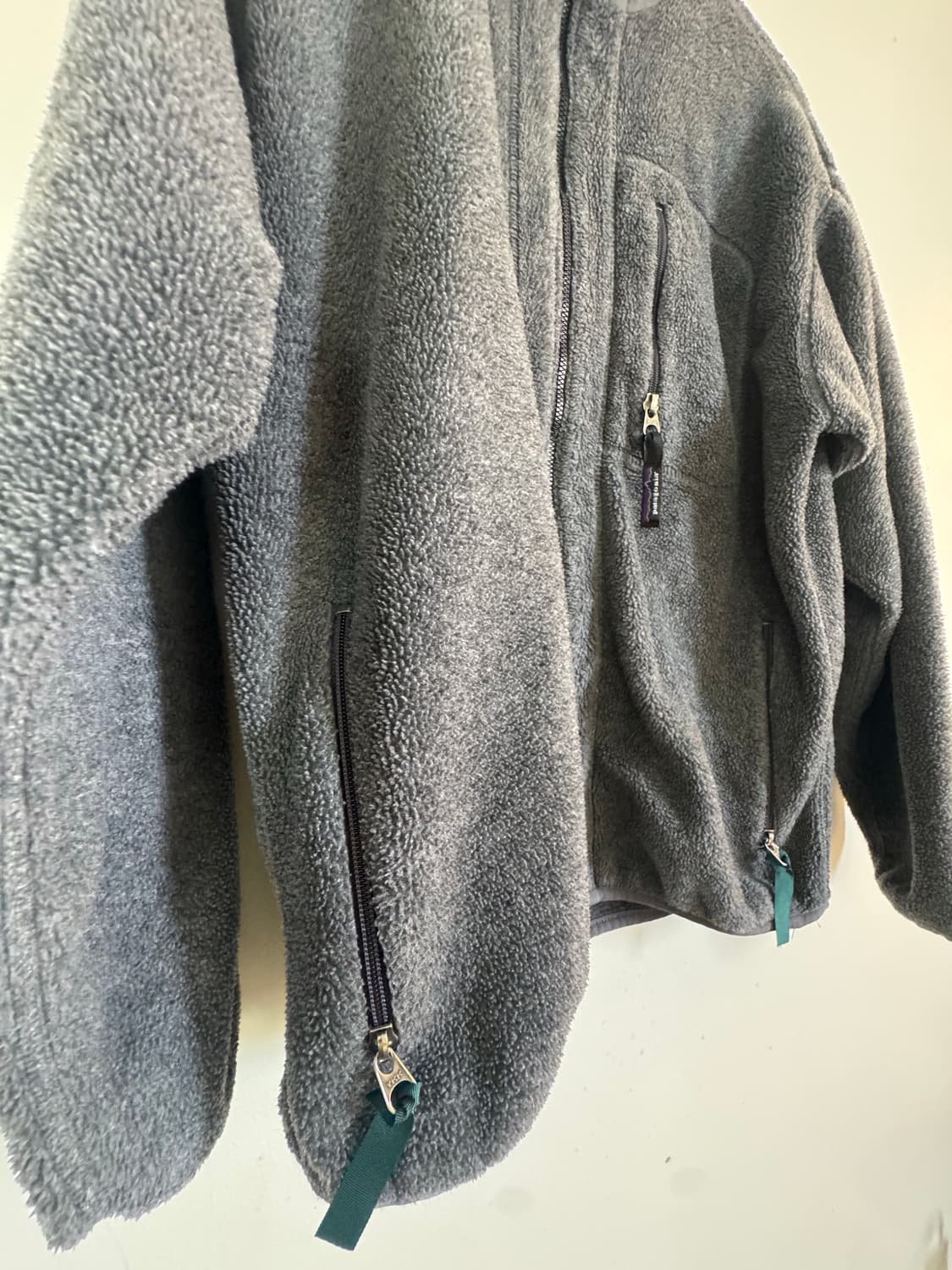 90년대 파타고니아 신칠라  플리스 집업 USA M 사이즈 상품이미지5