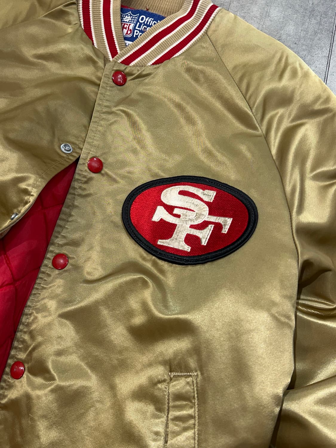 NFL 80s 샌프라시스코 패딩 자켓 상품이미지2