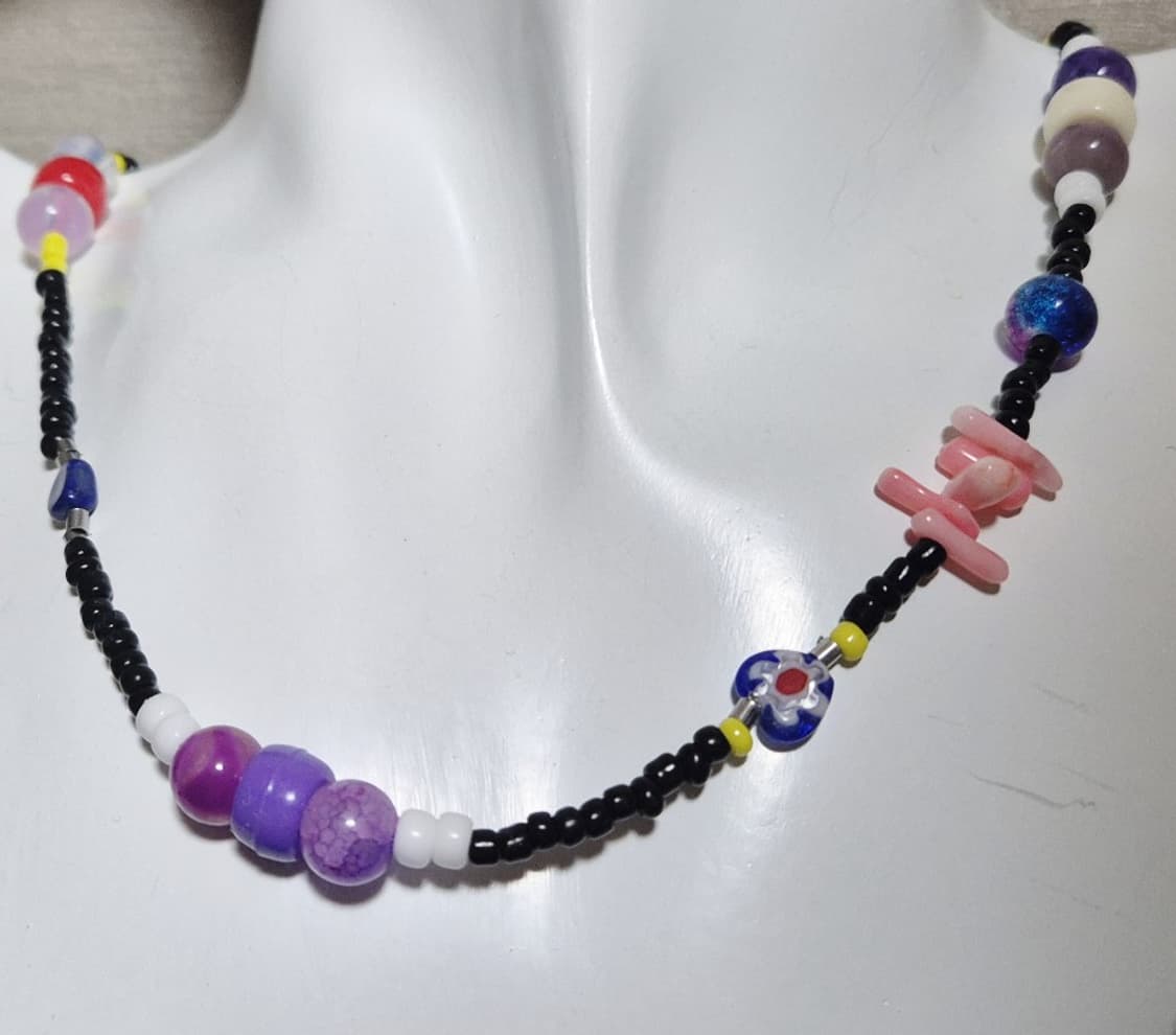 핸드메이드 유니크 목걸이  상품이미지3