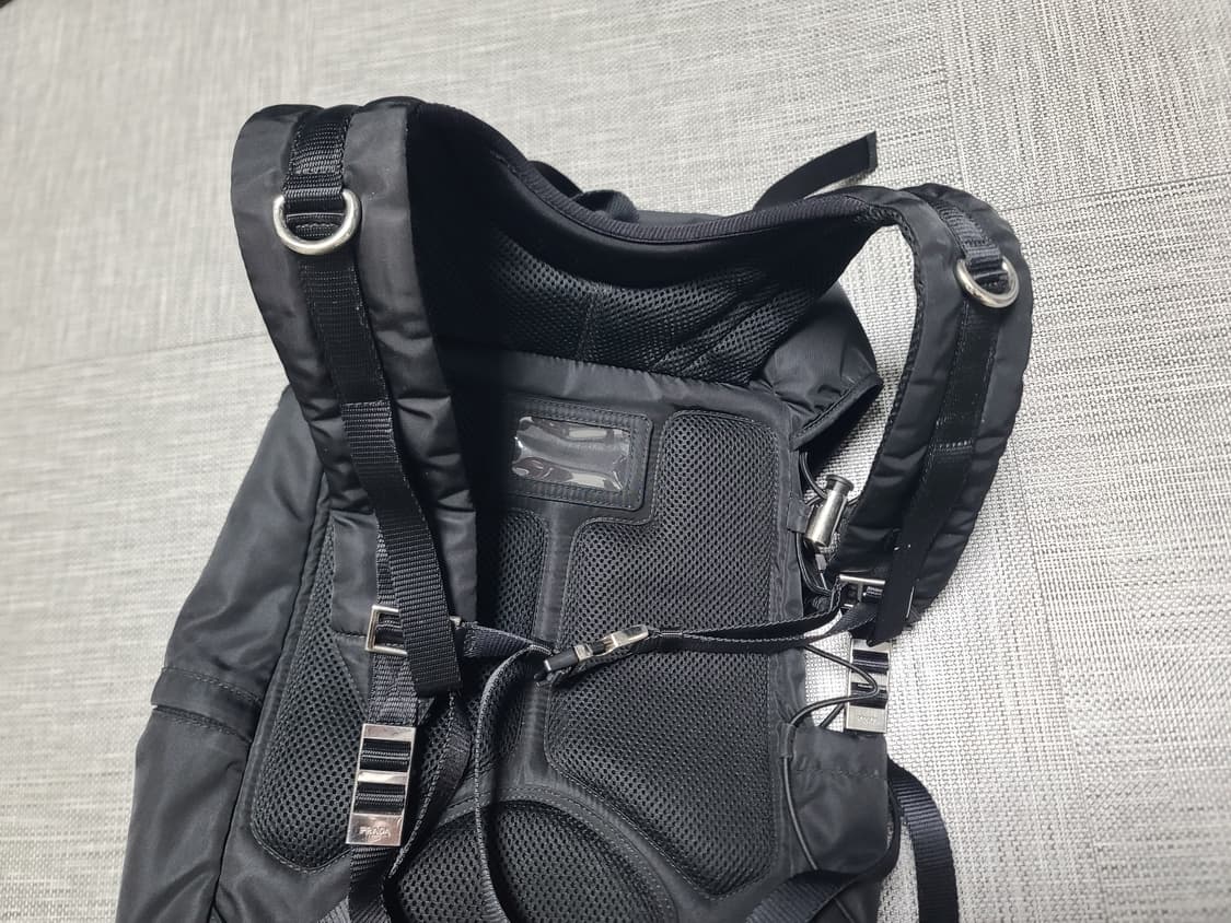 프라다 테수토 백팩 버클백팩 트리밍 드로스트링 백팩 상품이미지9