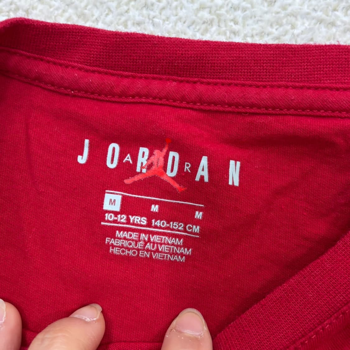 M 나이키 조던 빅로고 반팔 티셔츠 0319E 상품이미지3