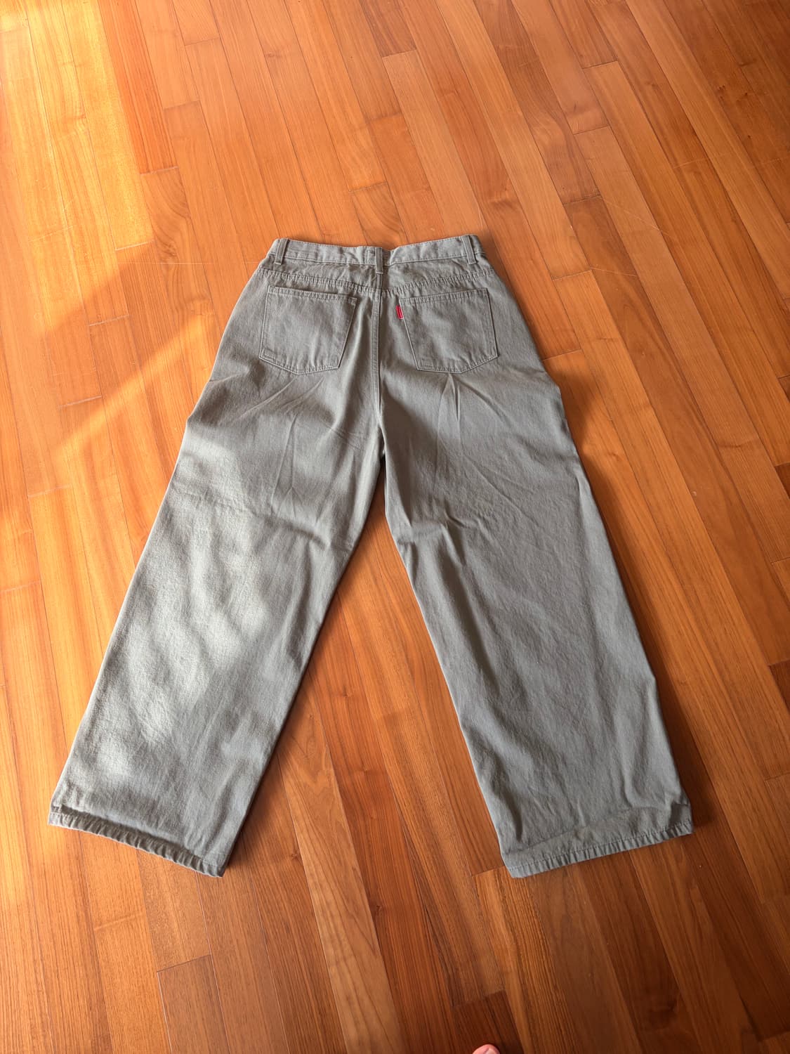 프롬카드 카키색 팬츠 상품이미지2