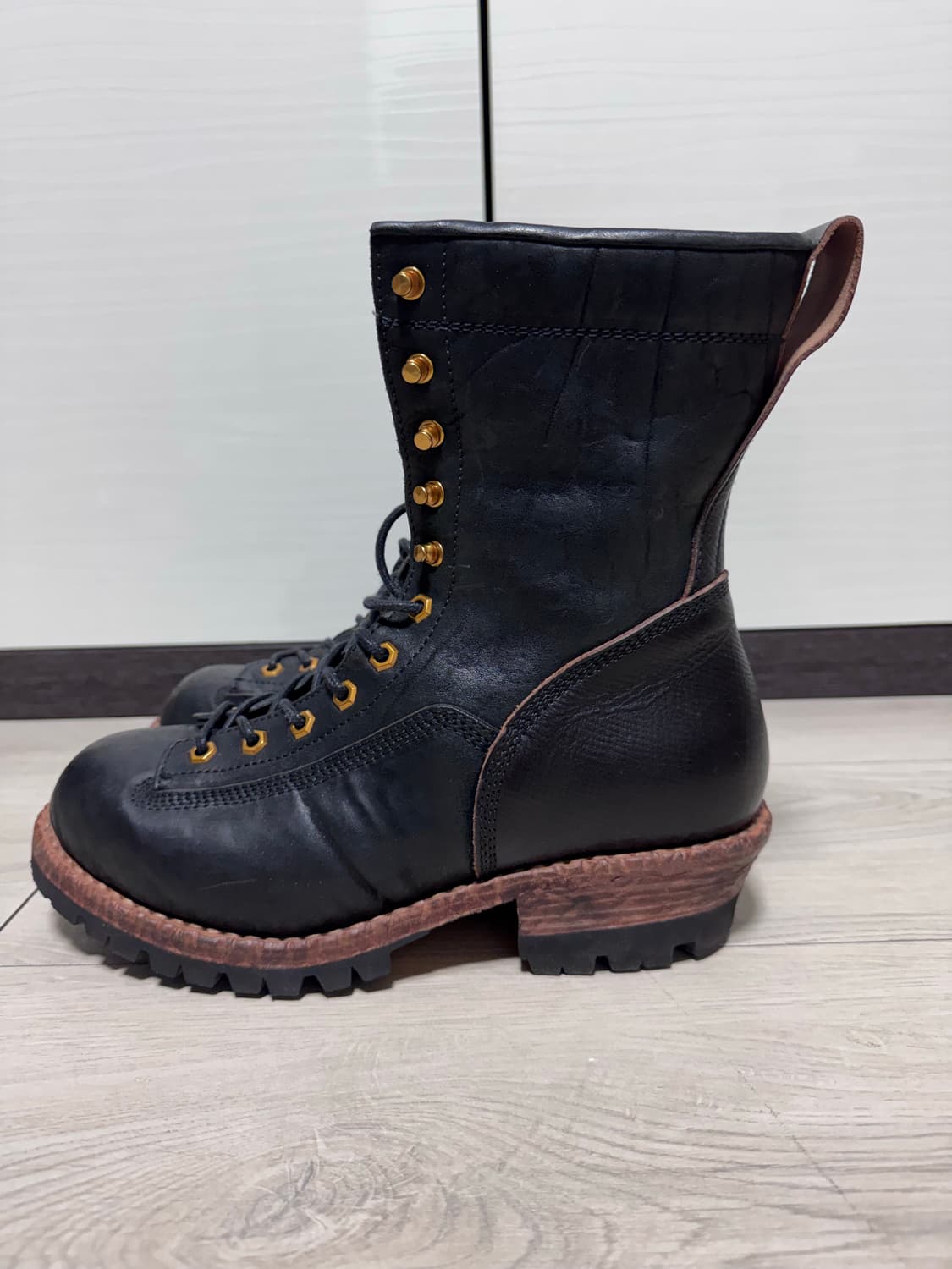 [10] 비즈빔 24SS 코삭 부츠 블랙 상품이미지3