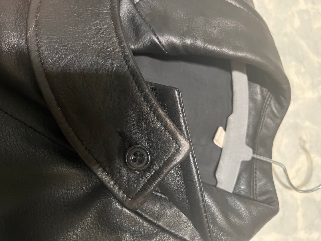 2사이즈)CCU 카우레더 카코트 상품이미지5