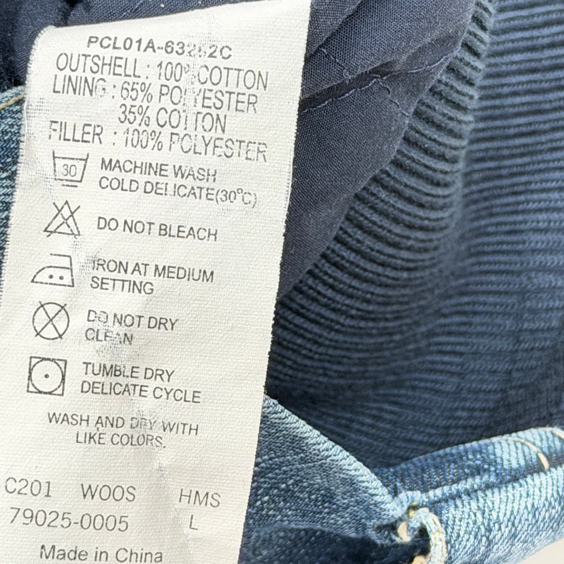 리바이스 빈티지 청 데님 워크 니트 베스트 Y2K 조끼 95 상품이미지6