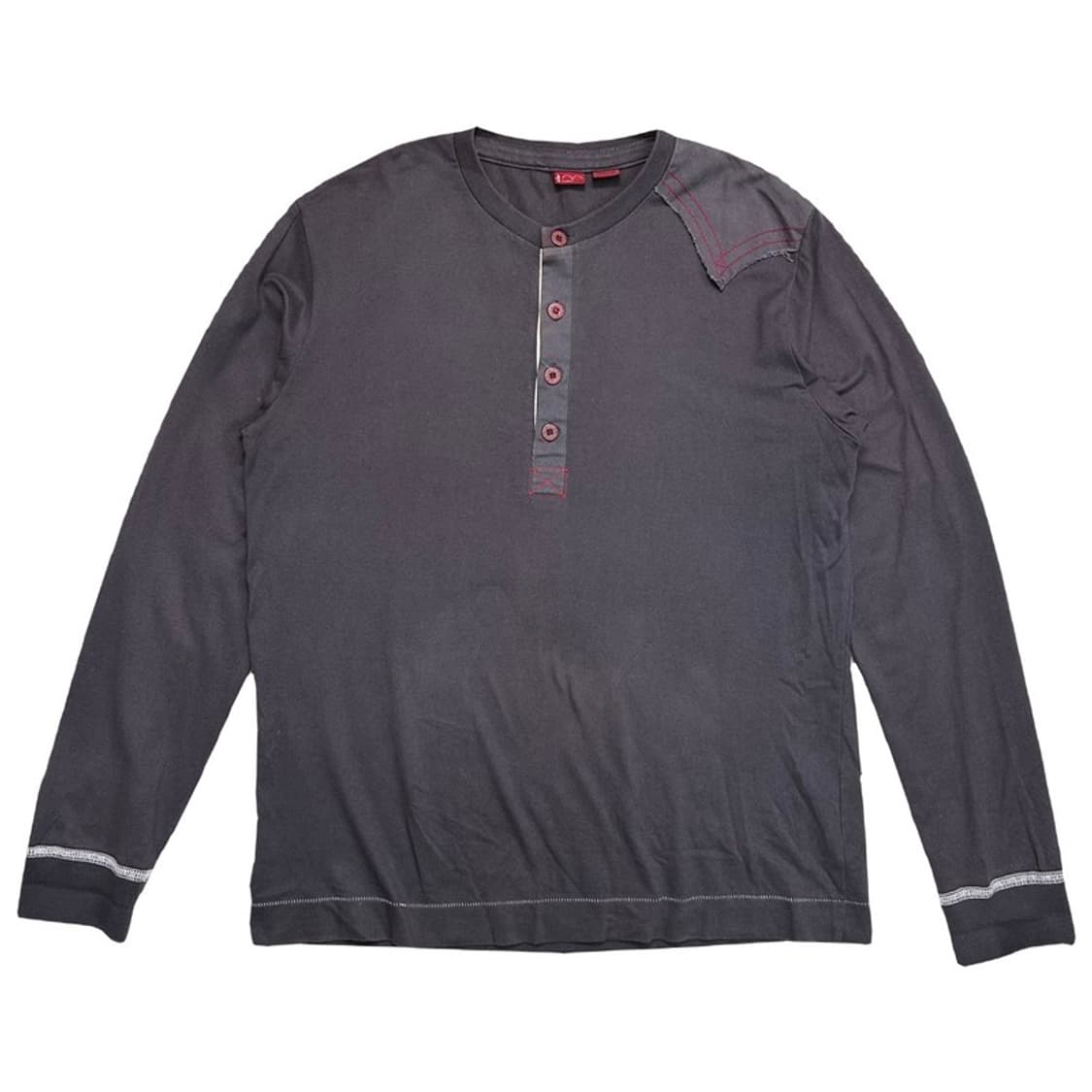 LEVI'S TYPE-1 헨리넥 그런지 롱슬리브 L 상품이미지1