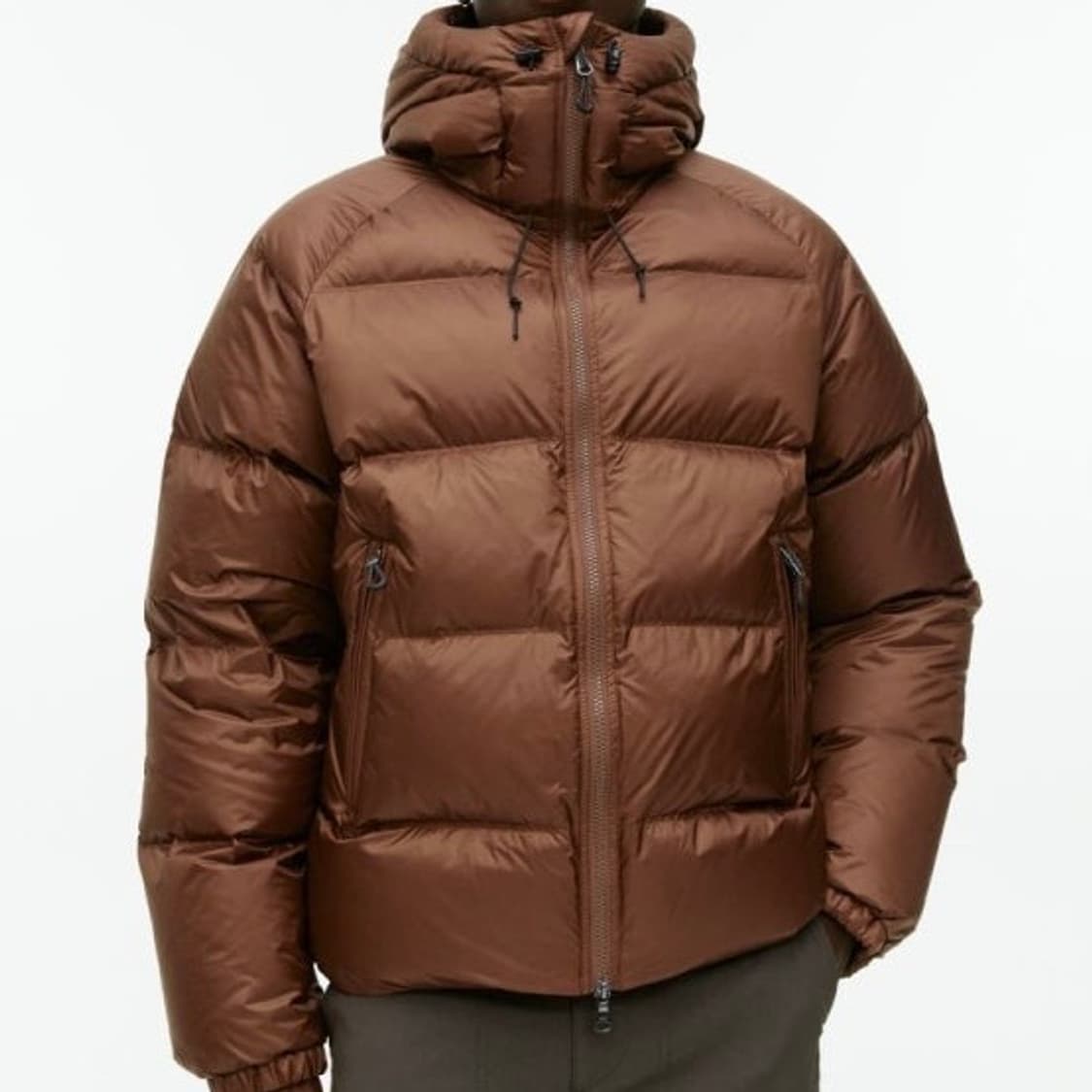 아르켓 스포티 다운 자켓 패딩 브라운 ARKET 상품이미지9
