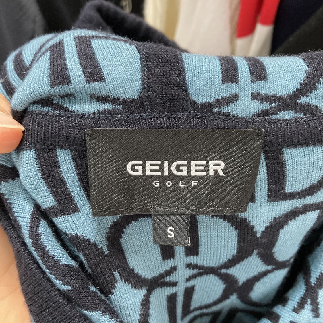 가이거 골프 23년 여성후드니트 S  상품이미지4