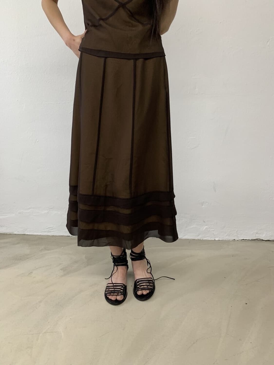 Organza skirt 상품이미지2