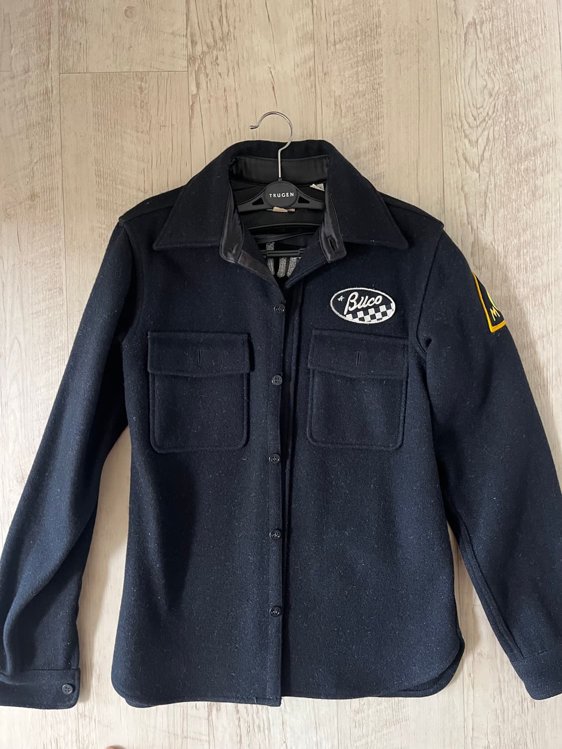 리얼맥코이 부코 wool 셔츠자켓 판매합니다. 16사이즈 상품이미지1