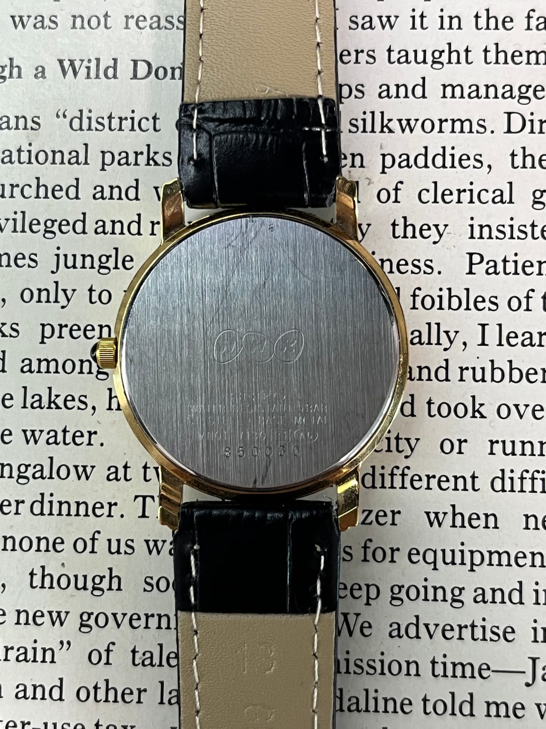 SEIKO 골드 드레스 쿼츠 상품이미지5