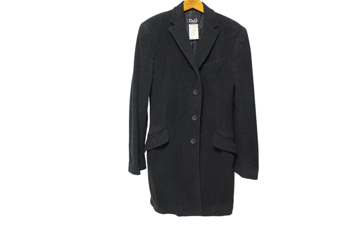 Dolce & Gabbana 돌체앤가바나 해링본 체스터필드 코트 상품이미지1