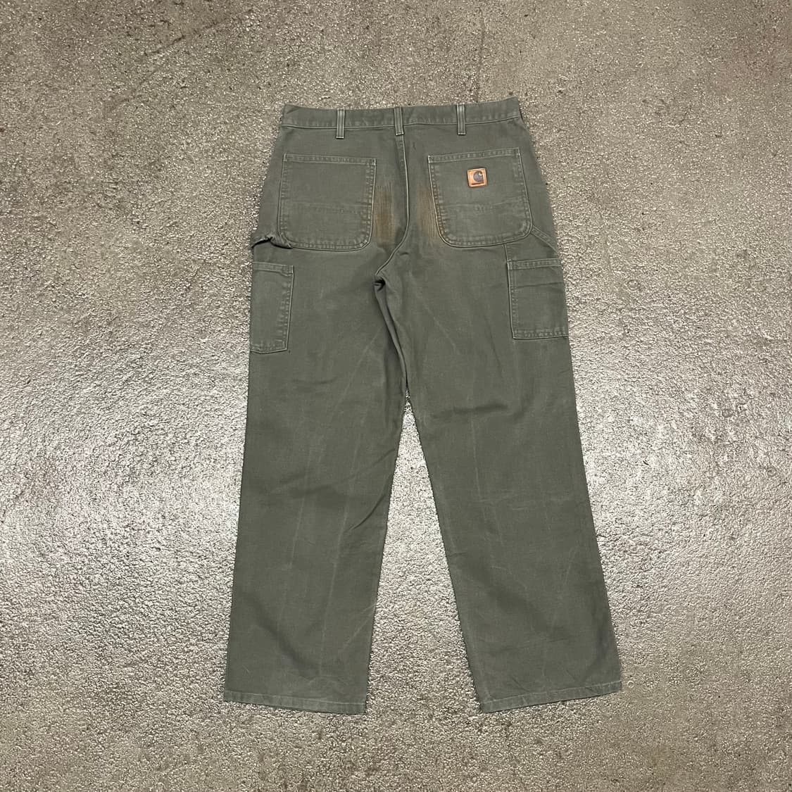 Carhartt 모스 그린 카펜터 팬츠 (33“) 상품이미지3