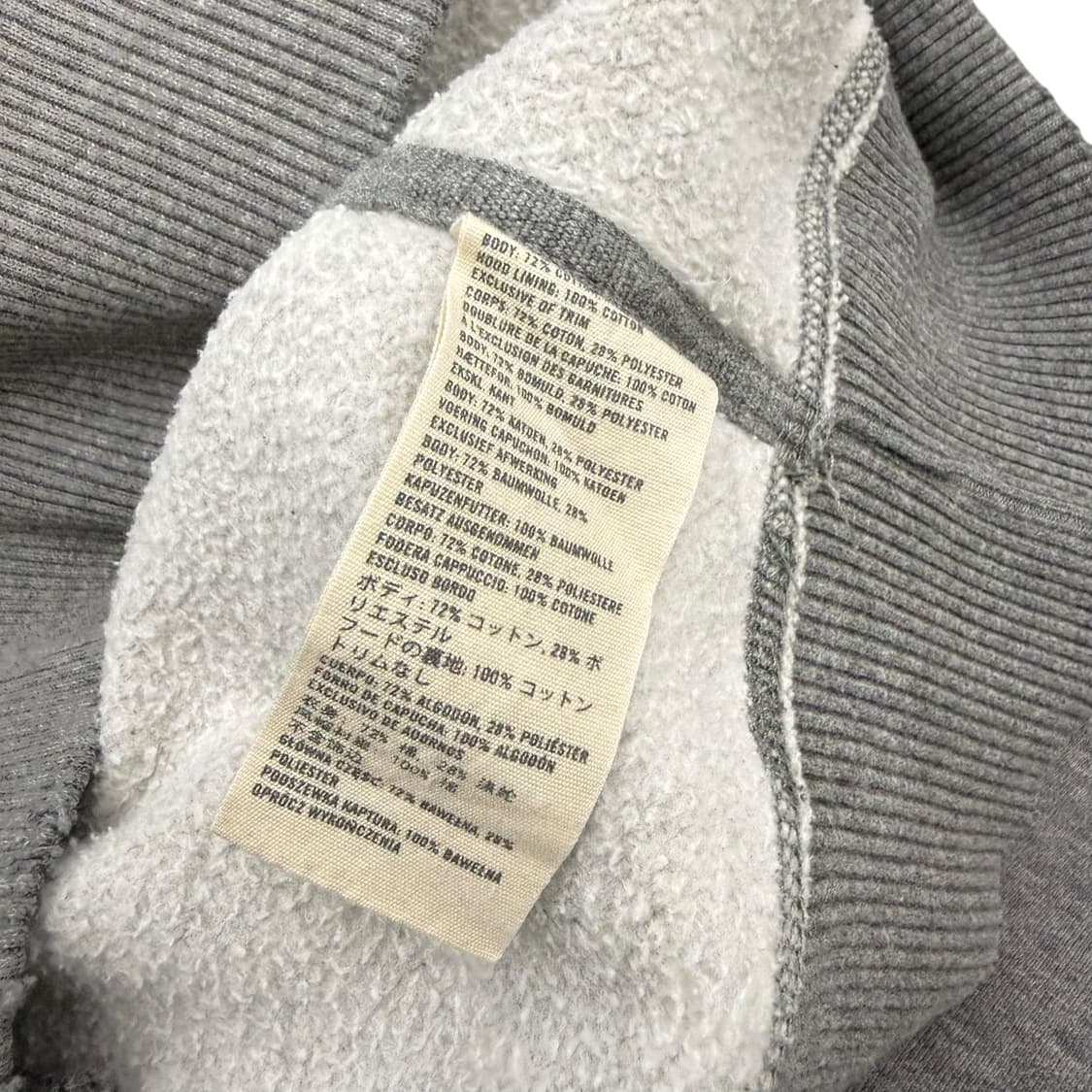 아베크롬비 보헤미안 그래픽 그레이 후드티 상품이미지9