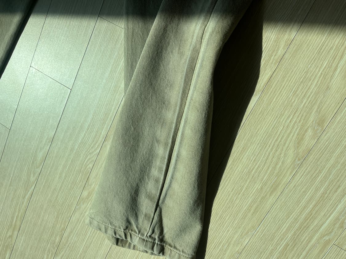 블랭크룸 컨빈스 컬러 데님 팬츠 베이지 0 상품이미지5