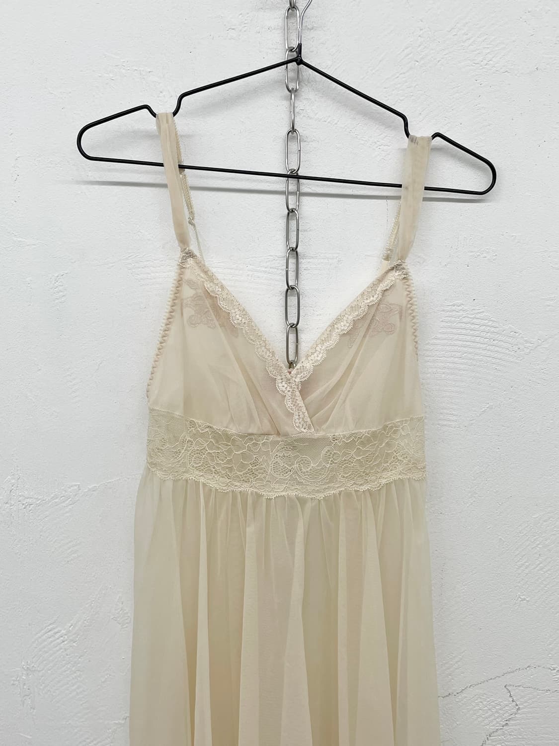 에블린 시어 레이스 슬립 상품이미지5