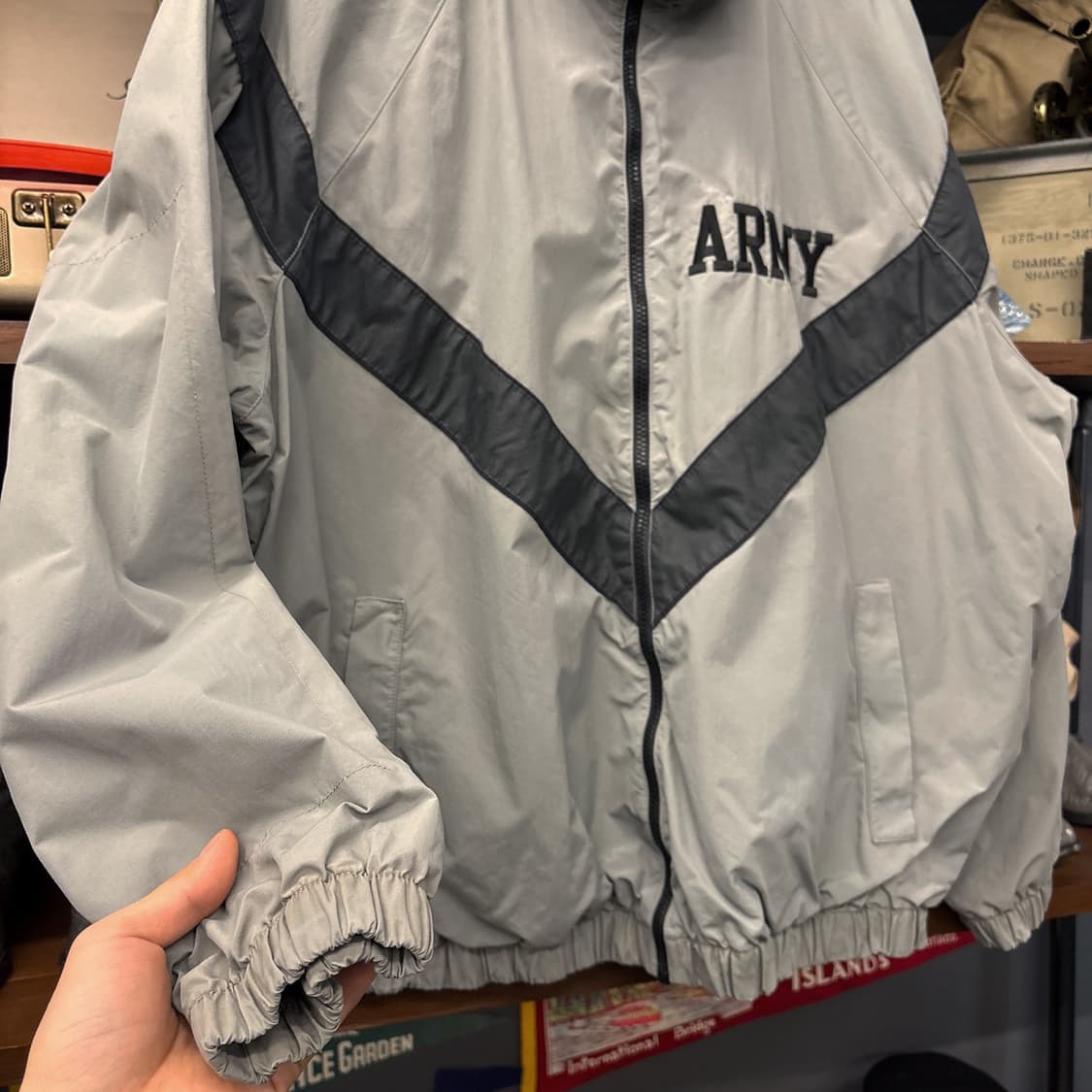 XL/R 90s IPFU 1세대 오리지널 US ARMY 바람막이 N816 상품이미지4