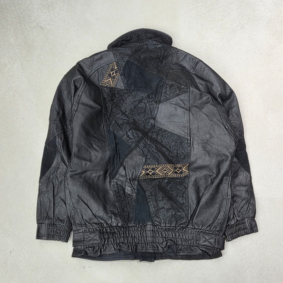 caviar 페이즐리 레더자켓 s09156 상품이미지2
