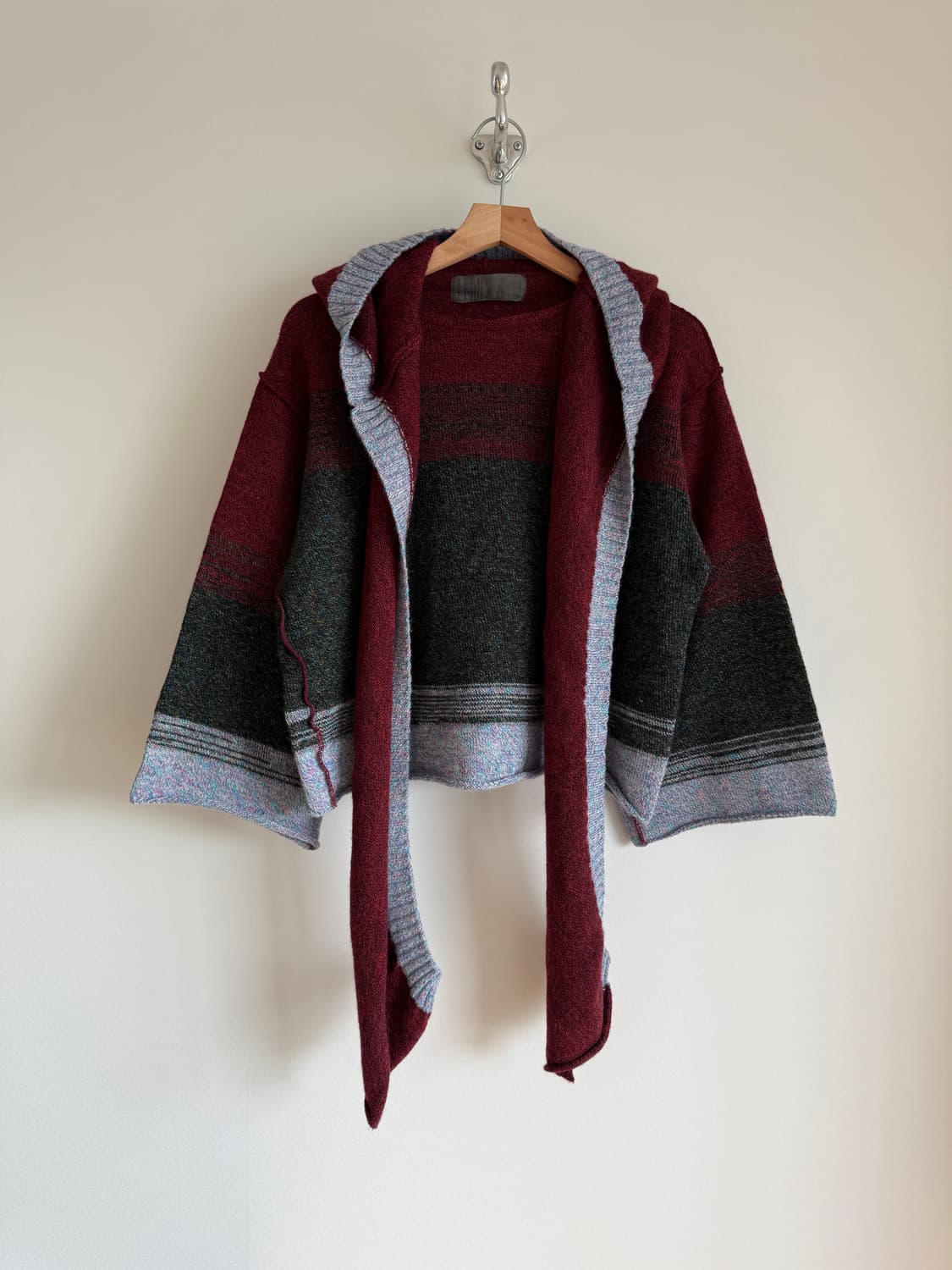 노조미이시구로(NOZOMI ISHIGURO) 울 후드 니트(JAPAN) 상품이미지2